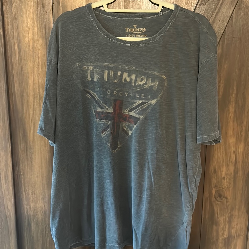 Vintage Lucky Brand Triumph T shirt
